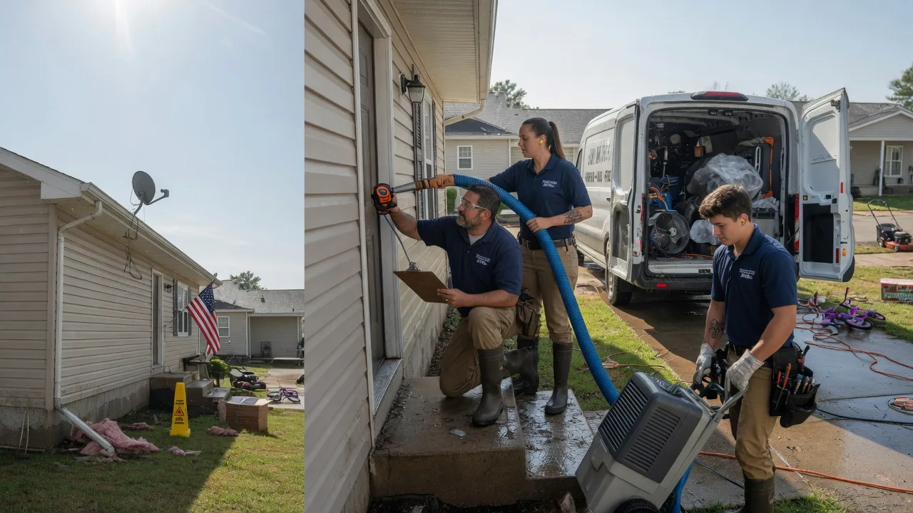 Ceiling Water Damage Restoration in Bannister, MI near me